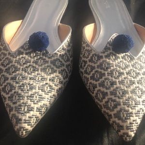 J Crew flats shoes. size 10.5
